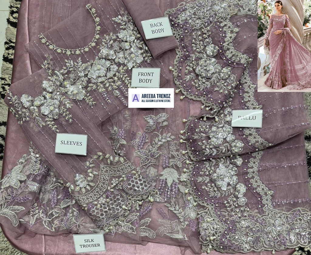 Maria B Wedding Saree SR 5025p