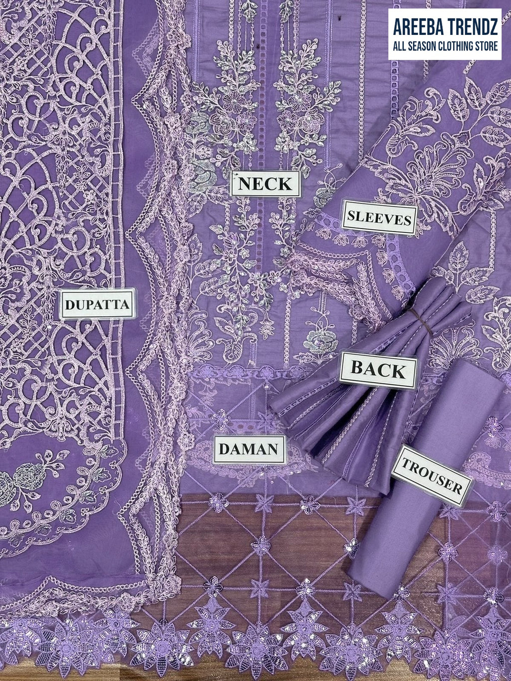 Maria B Winter Cotton Dress SK 7014