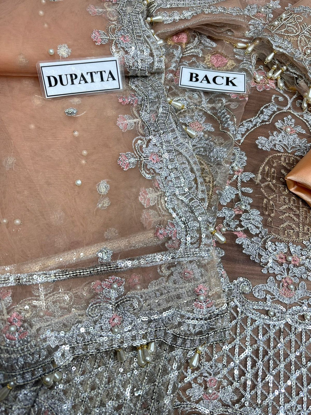 Maria B Bridal Luxury Net Maxi Embroidered MX 6012