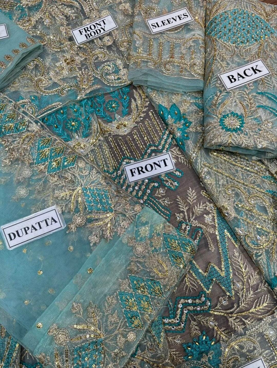 Hania Amir Bridal Maxi Pure Soft Net MX 6015