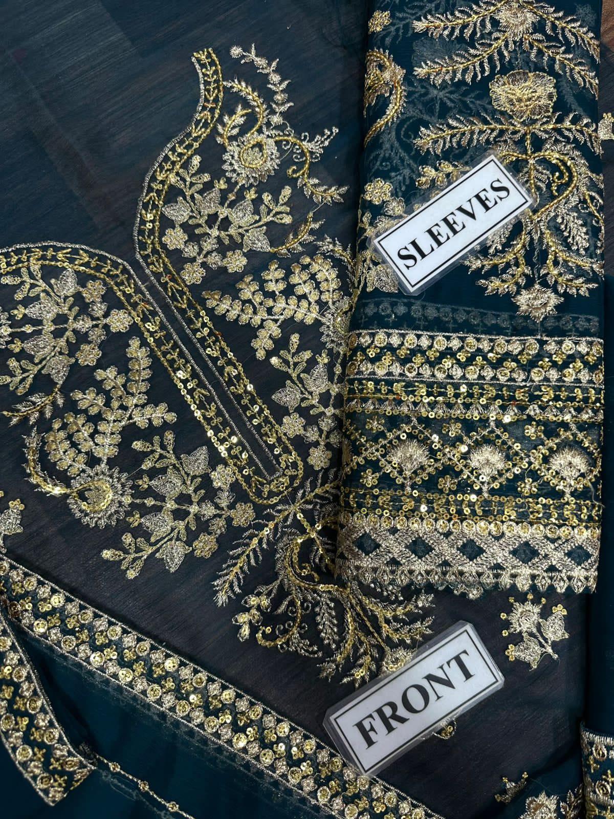 Asim Jofa Chiffon Dress SK 7038