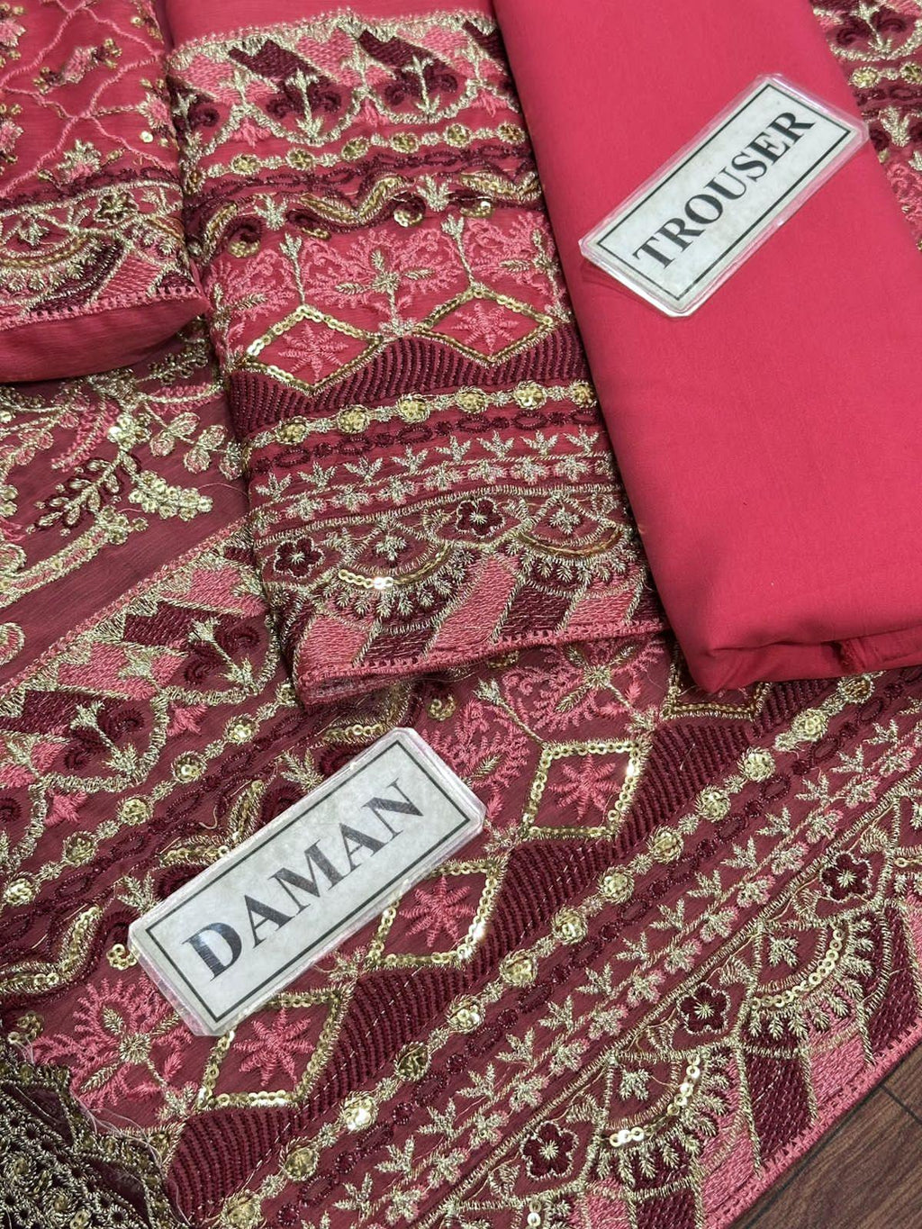 Asim Jofa Chiffon Dress SK 7039