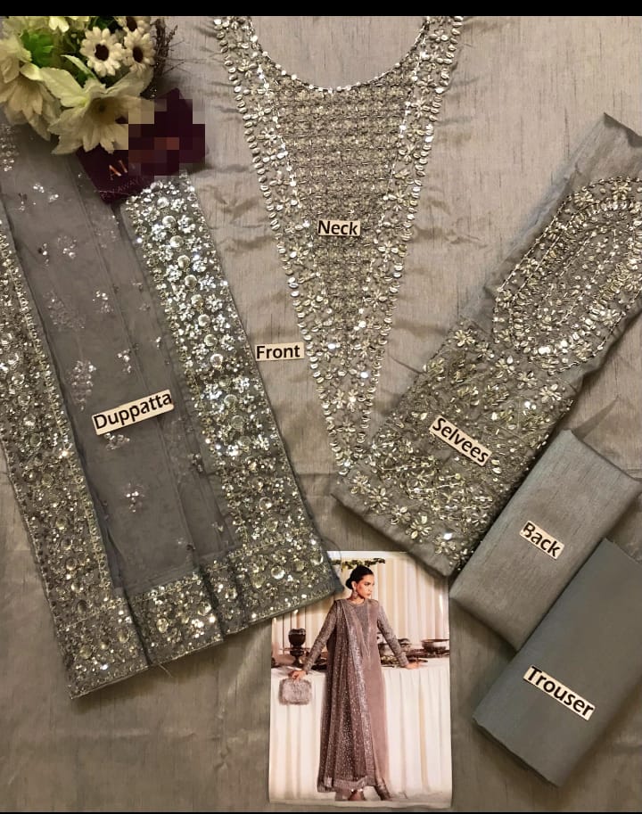 Hussain Rehar Hand Made Luxury SK 7019