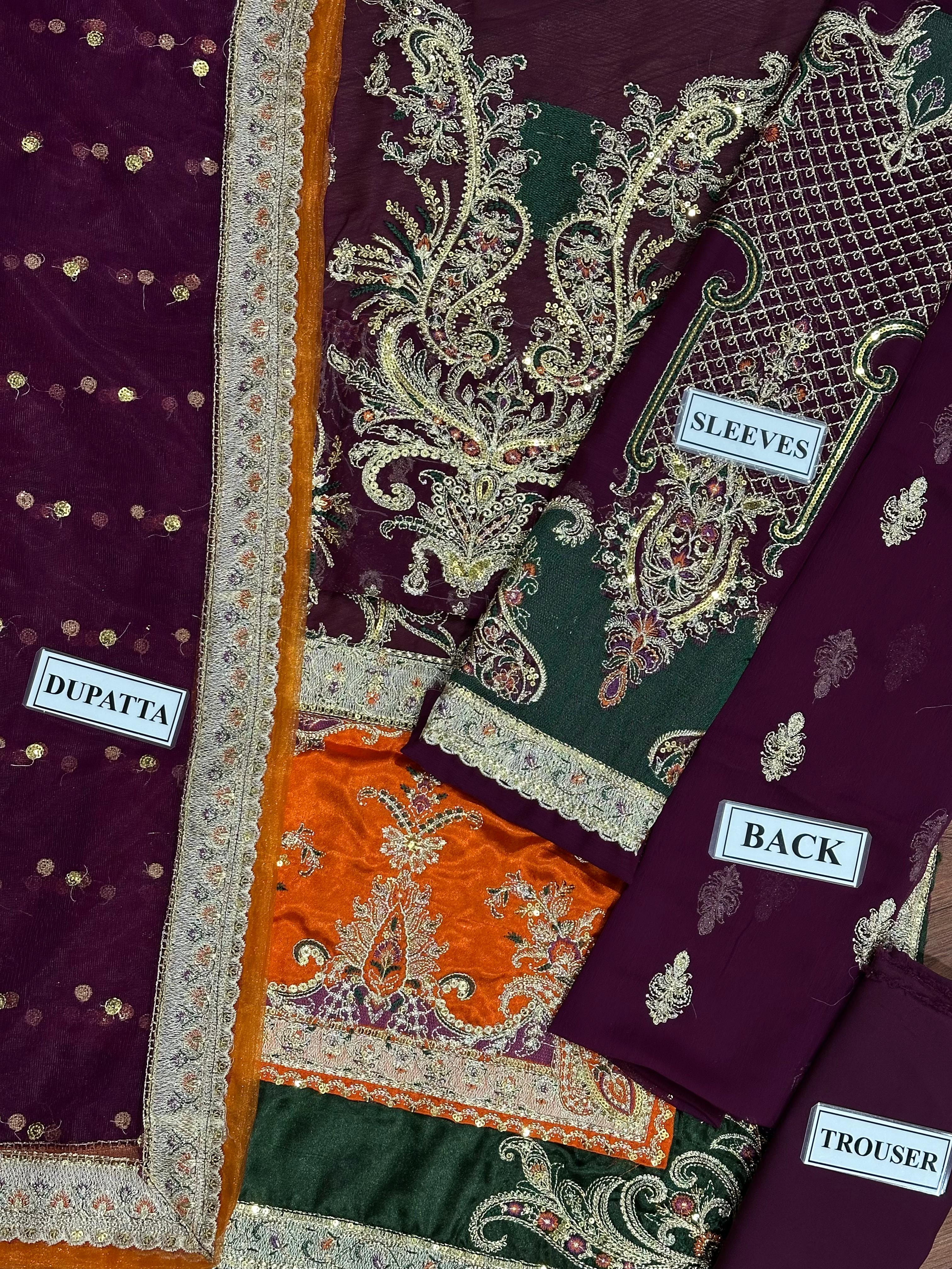 Charizma Dastan-e-Jashan Luxury Chiffon SK 7053