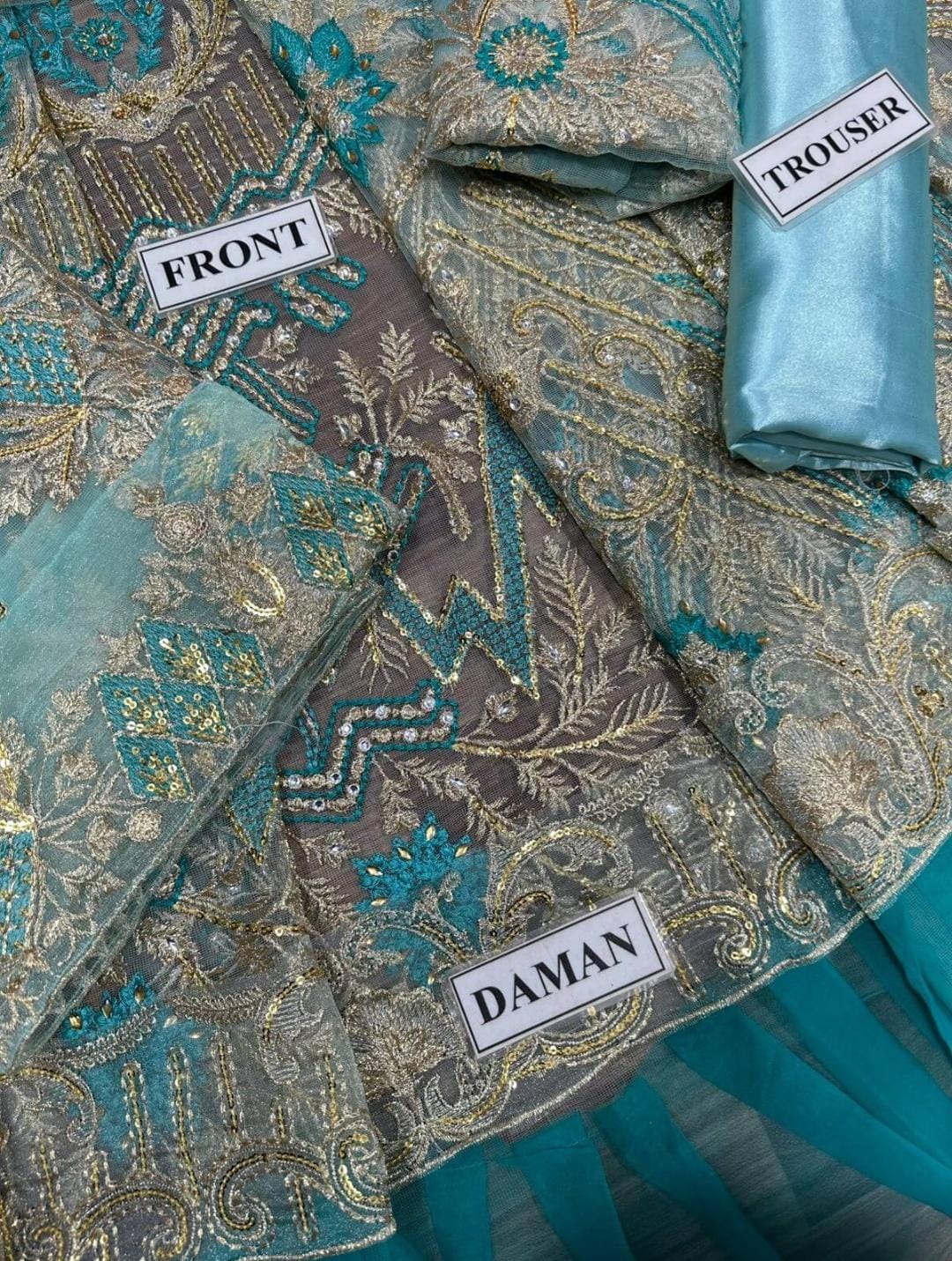 Hania Amir Bridal Maxi Pure Soft Net MX 6015