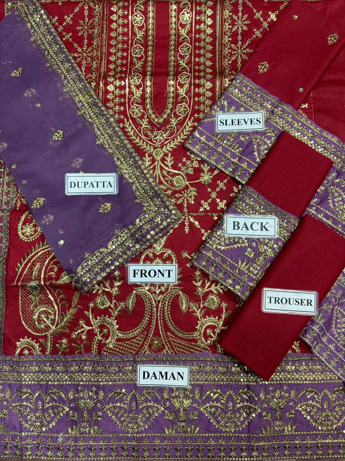 Asim Jofa Winter Cotton Dress SK 7013