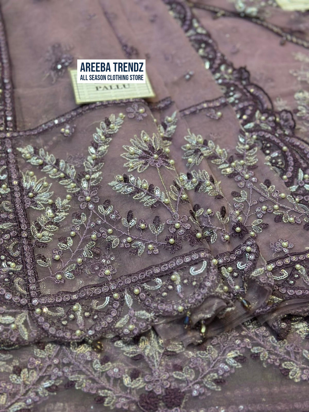 Maria B Couture Wedding Saree SR 5016