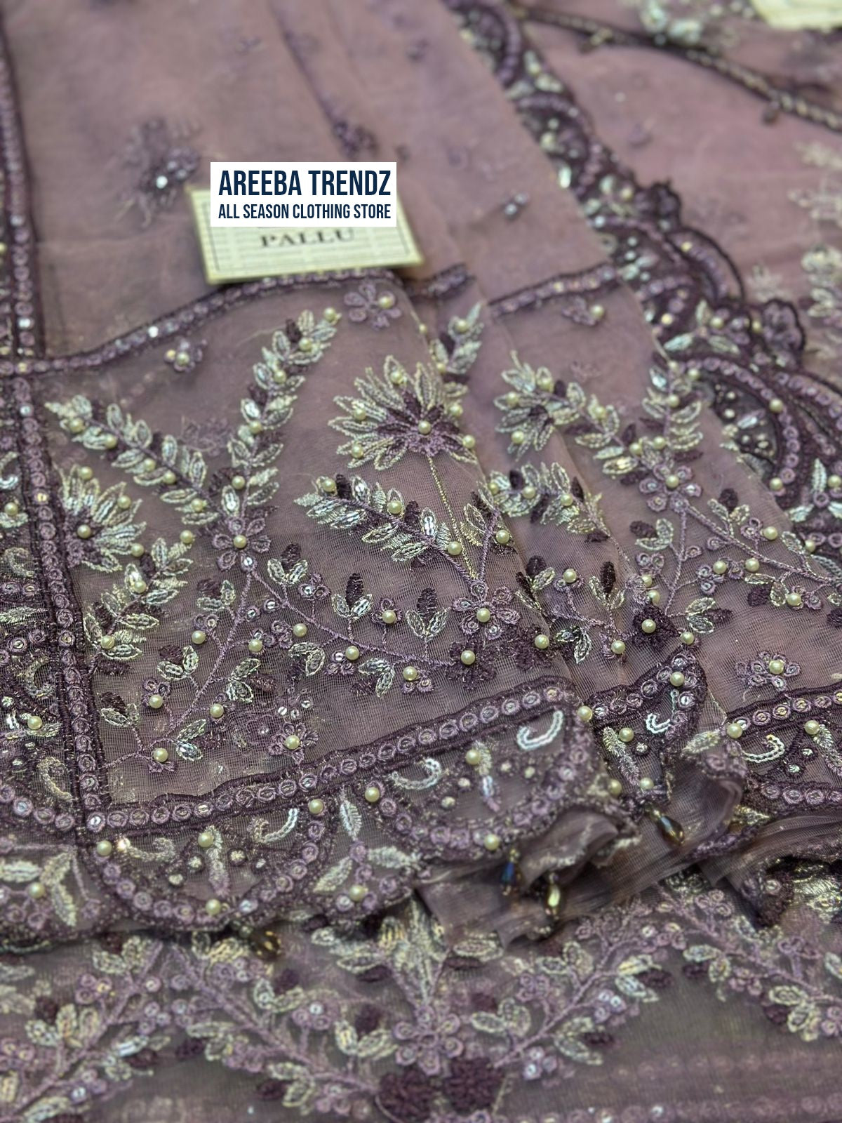 Maria B Couture Wedding Saree SR 5016