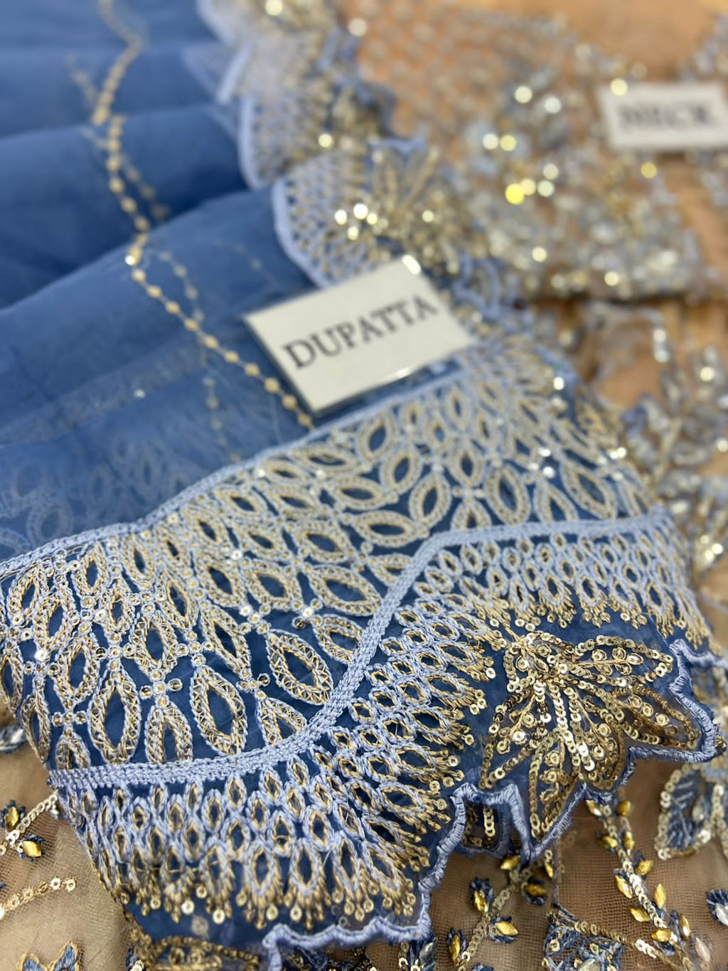 Maria.B Luxury Net Embroidered Unstitched MX 6011