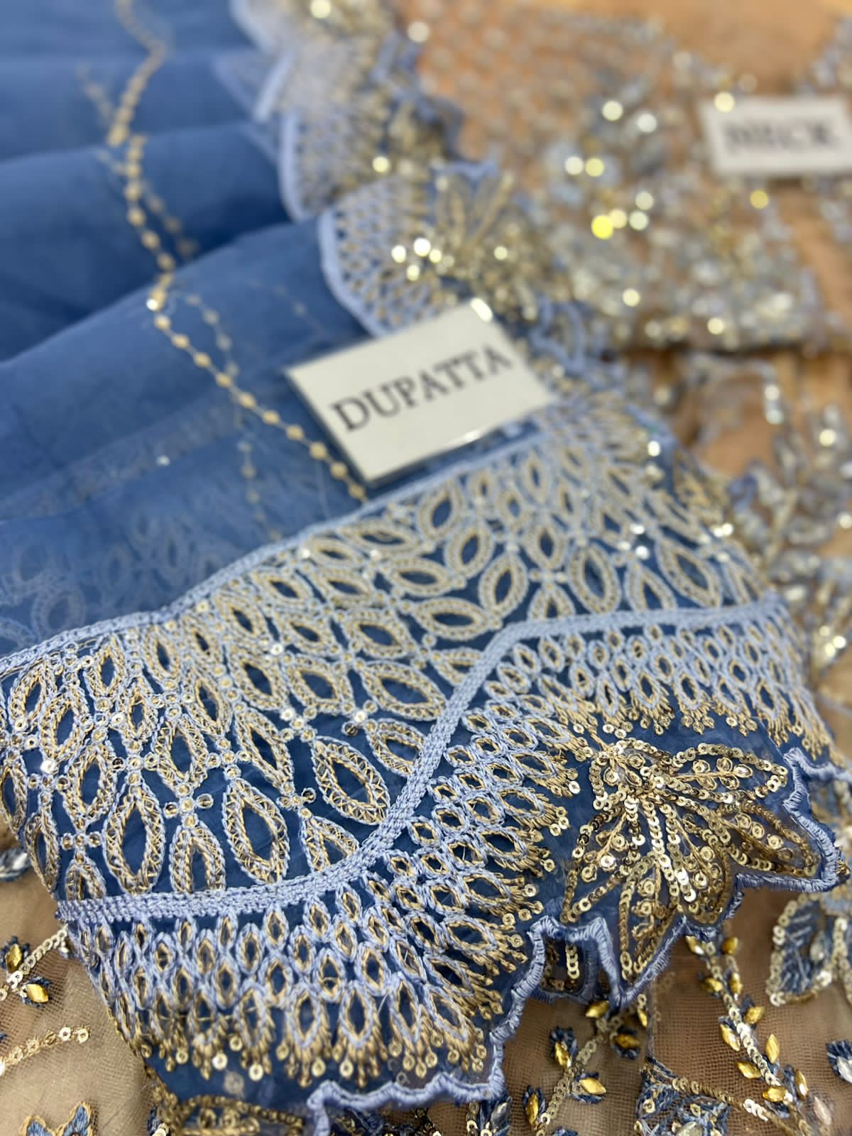 Maria.B Luxury Net Embroidered Unstitched MX 6011