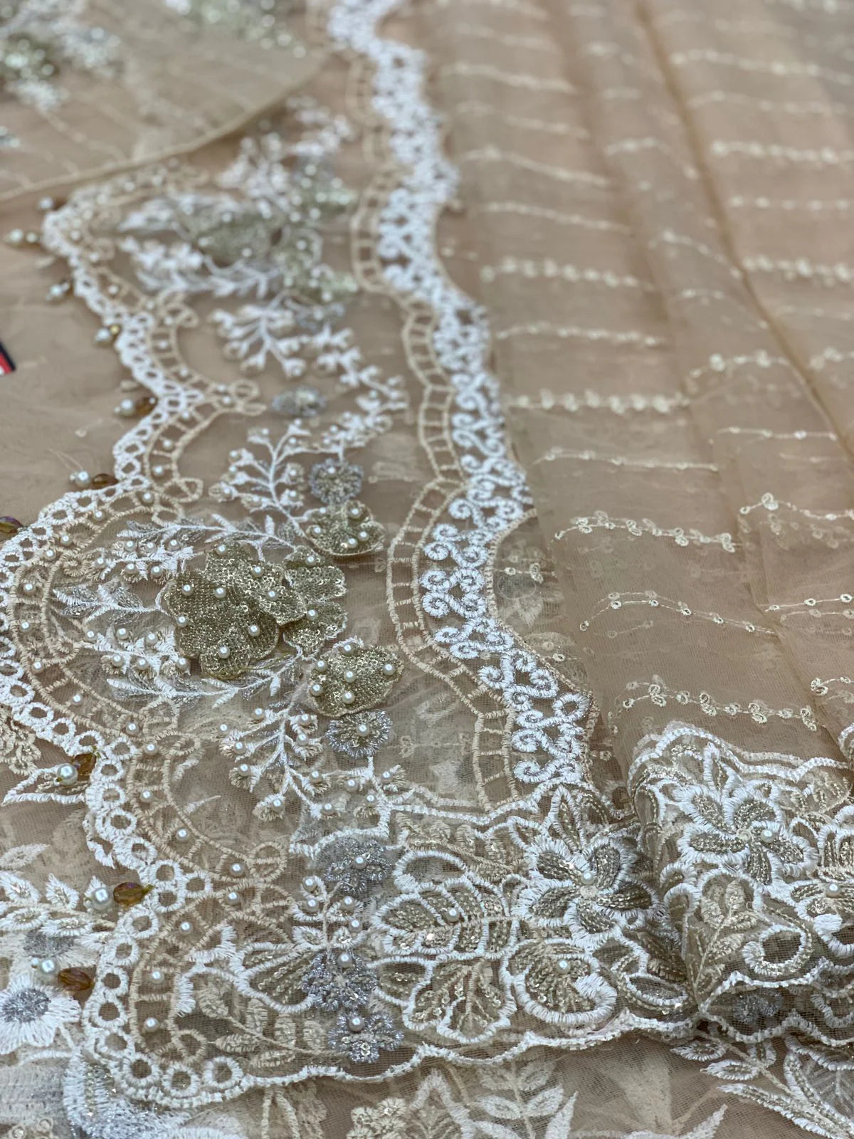 Maria B Wedding Saree SR 5025s