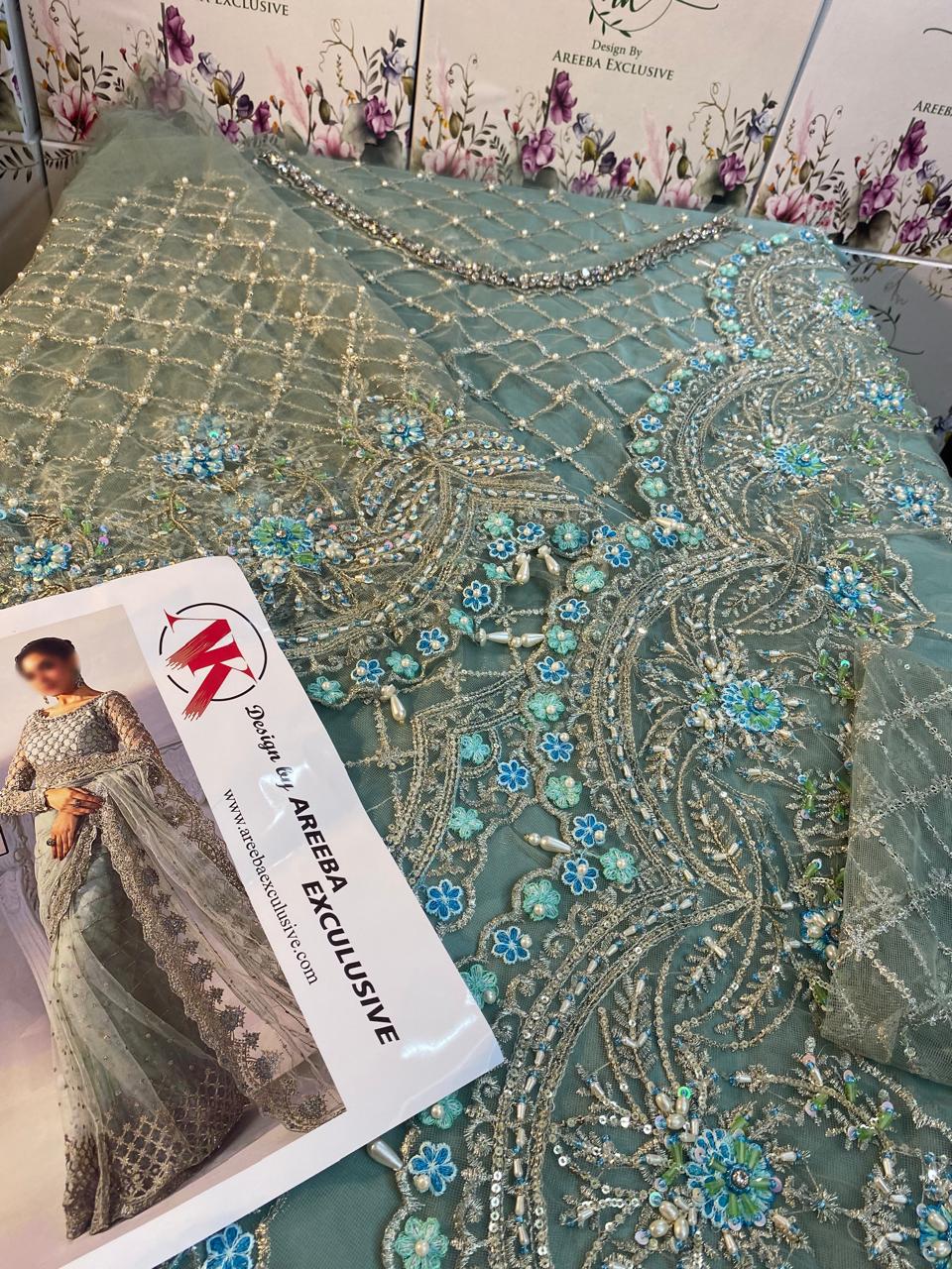 Maria B New Wedding Saree SR 5029
