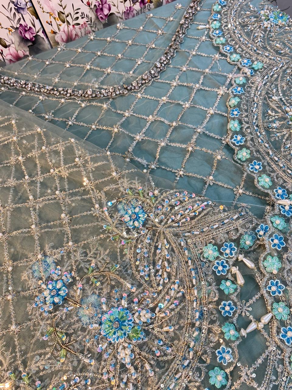 Maria B New Wedding Saree SR 5029