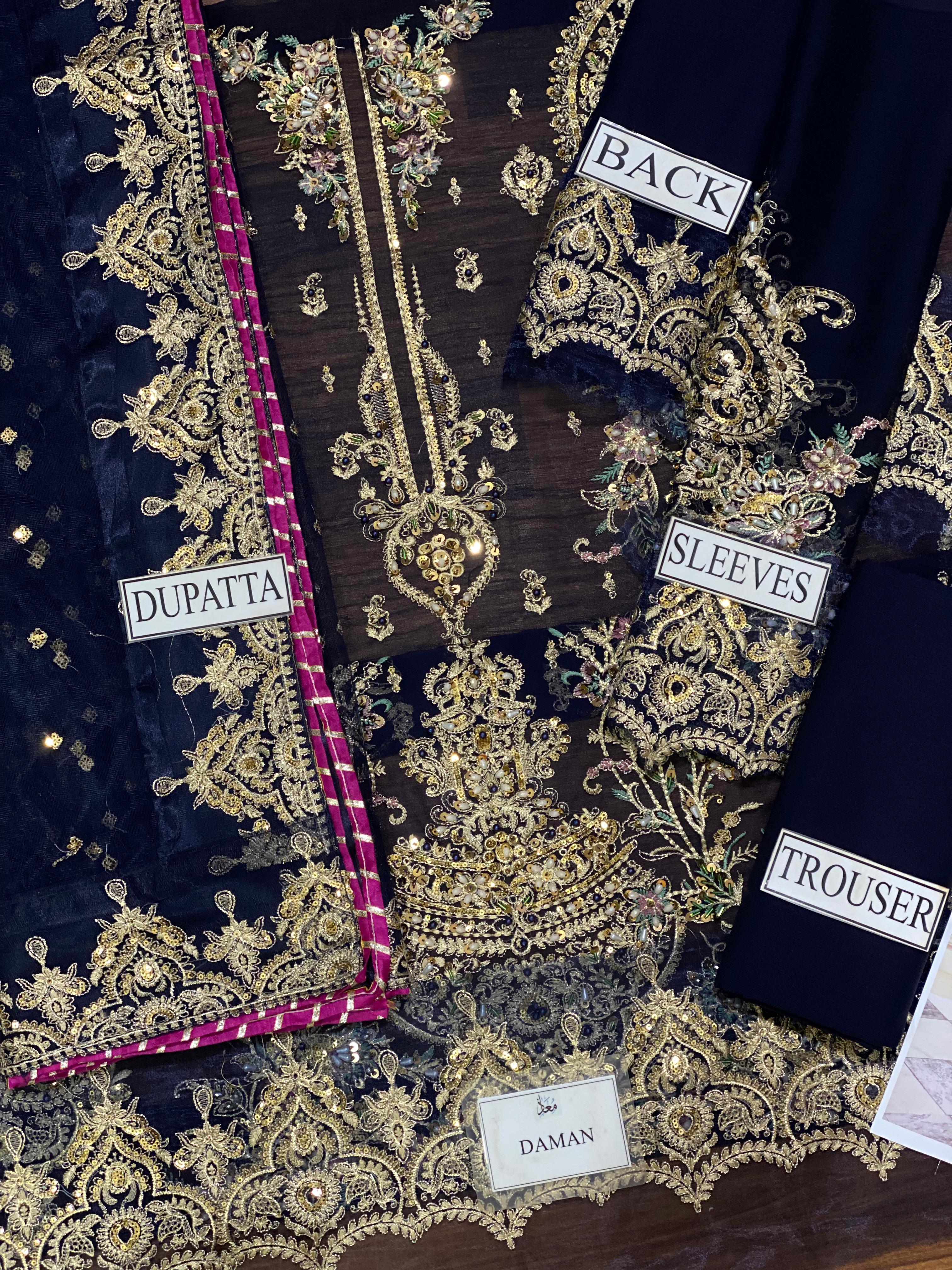 Charizma Chiffon Dress SK 7022