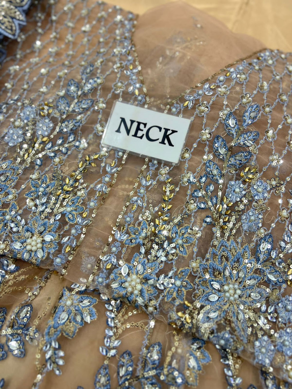 Maria.B Luxury Net Embroidered Unstitched MX 6011