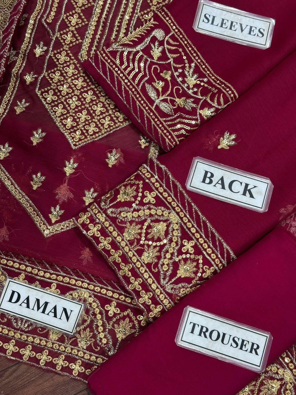 Asim Jofa Chiffon Dress SK 7037