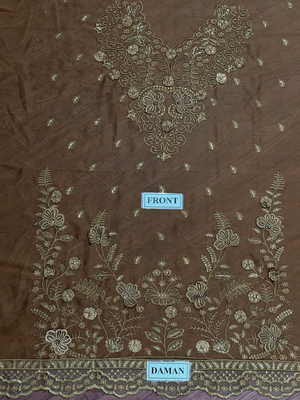 Femenite Chiffon Suit With Chiffon Dupatta SK 7075