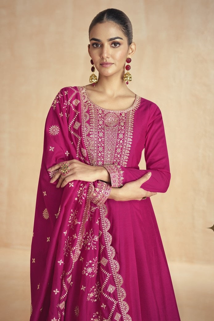 Indian Style Embroidered Stitched Maxi D.No 10102