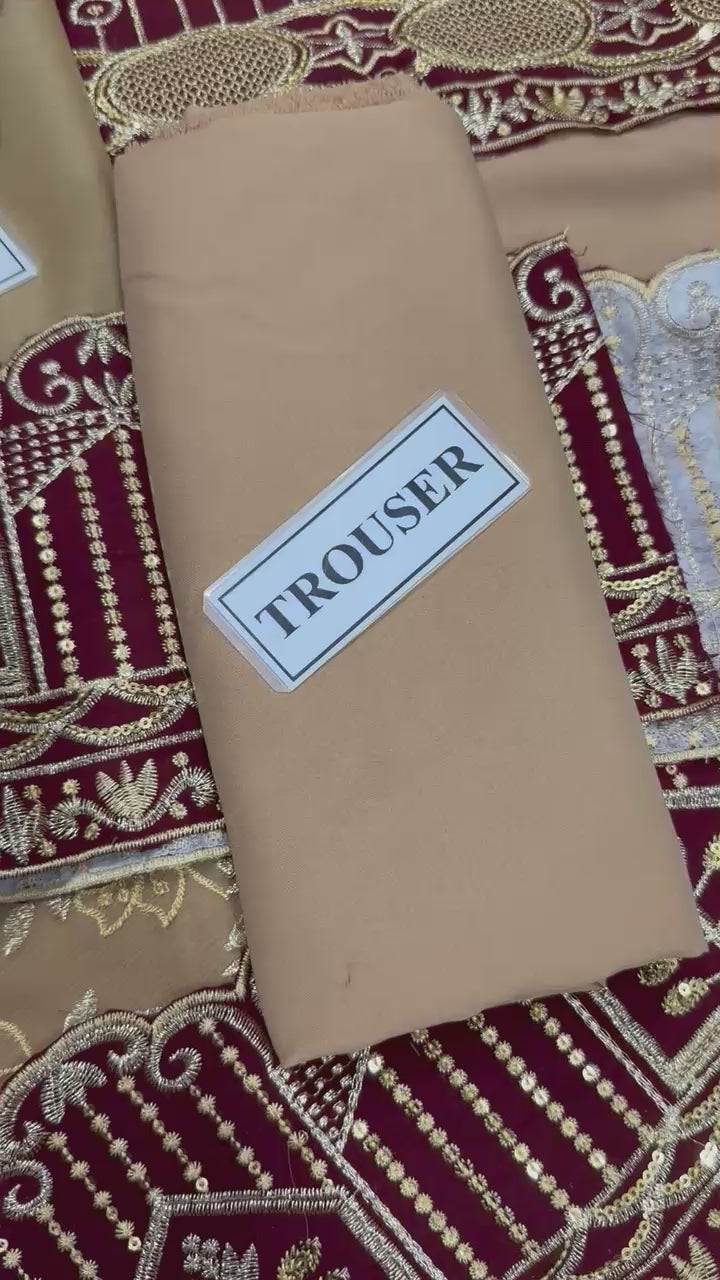 New Embroidered Chiffon SK 7066m