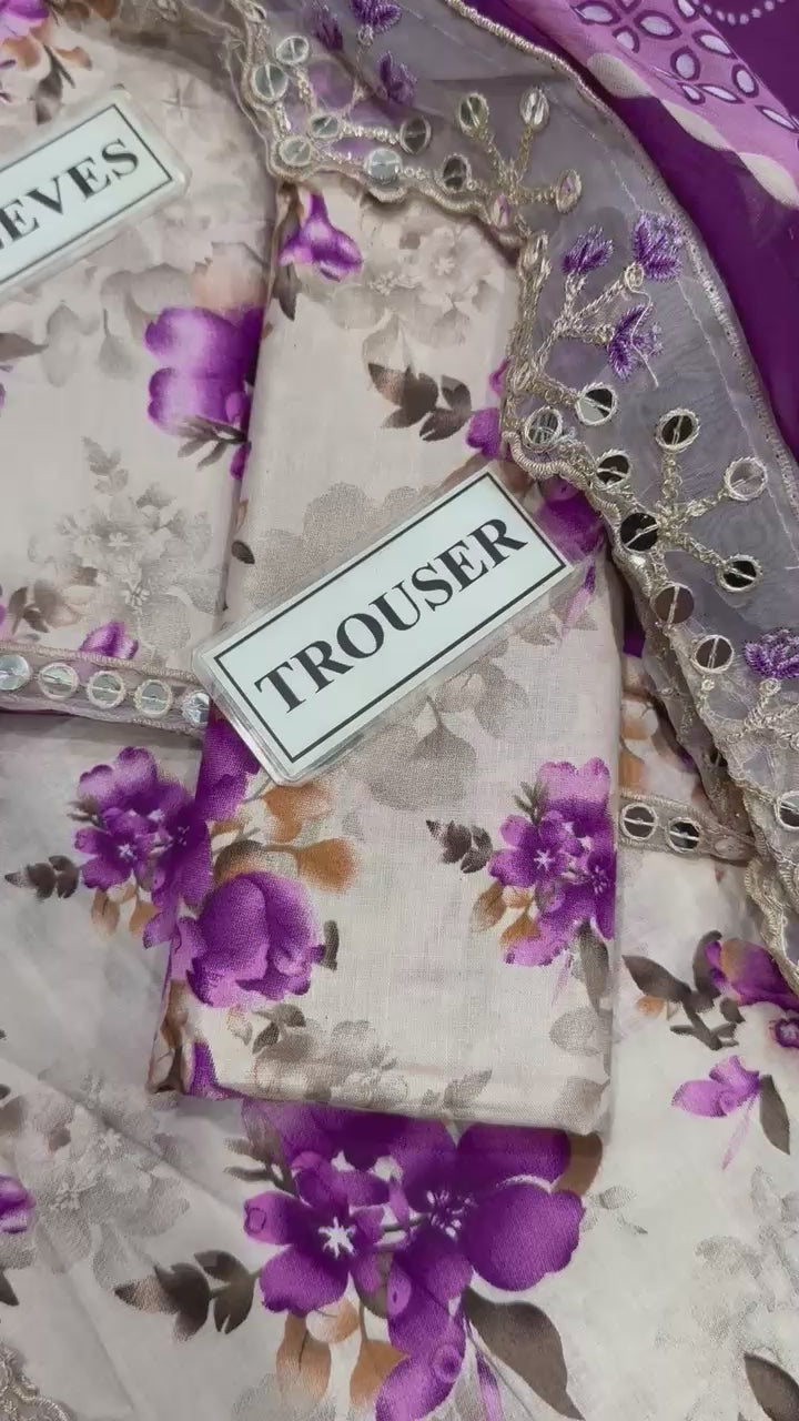 Baroque Lawn LS 8012