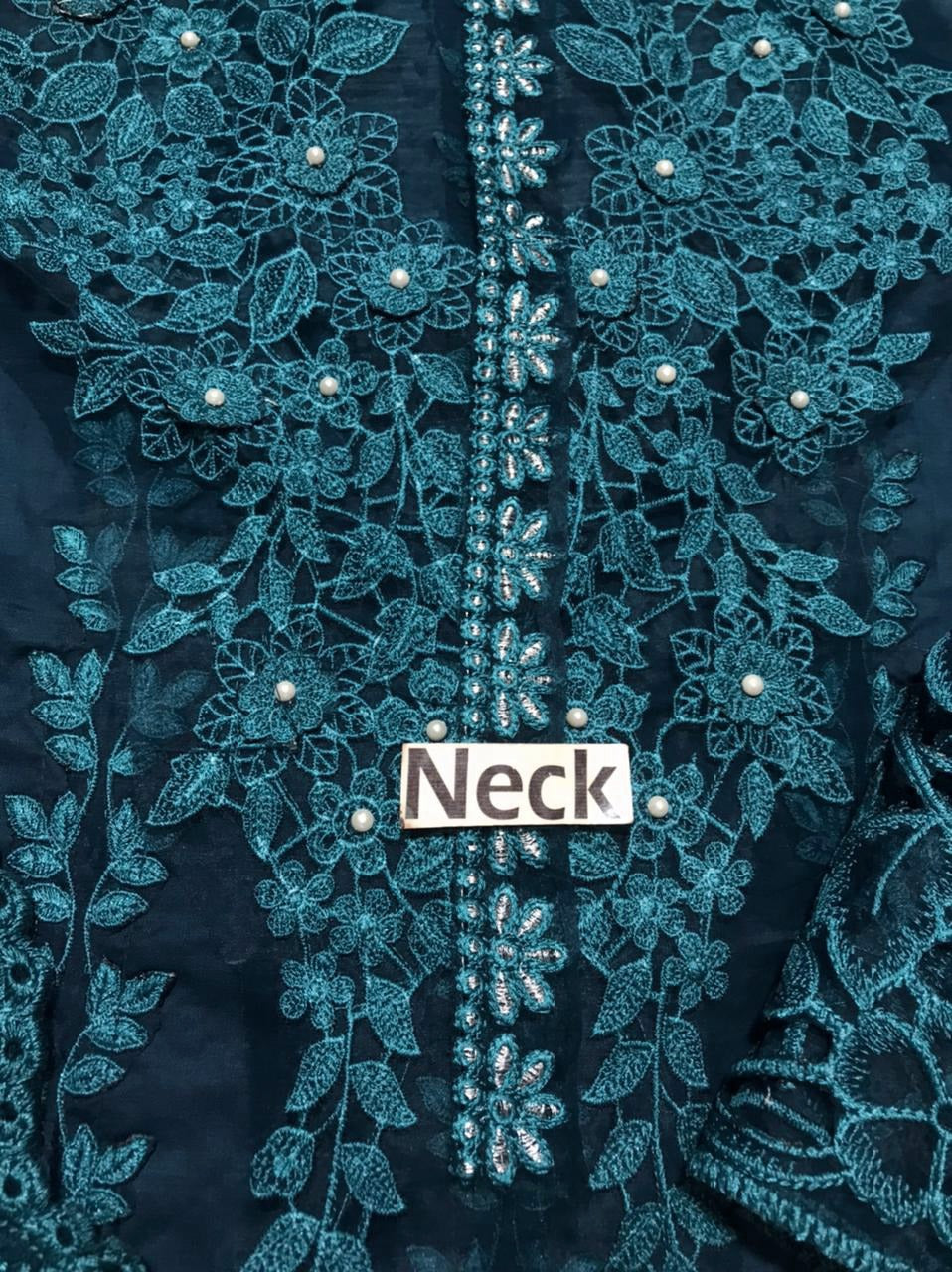 Maria B New Zinc 3d Work Luxury Premium Chikankari SK 7012