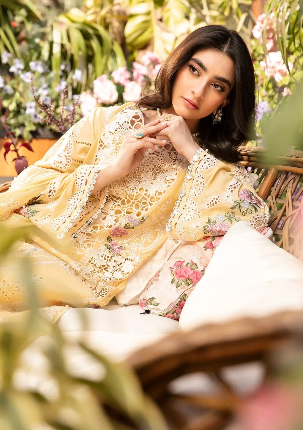 Elaf New Arrival Luxury chikankari SK 7033y