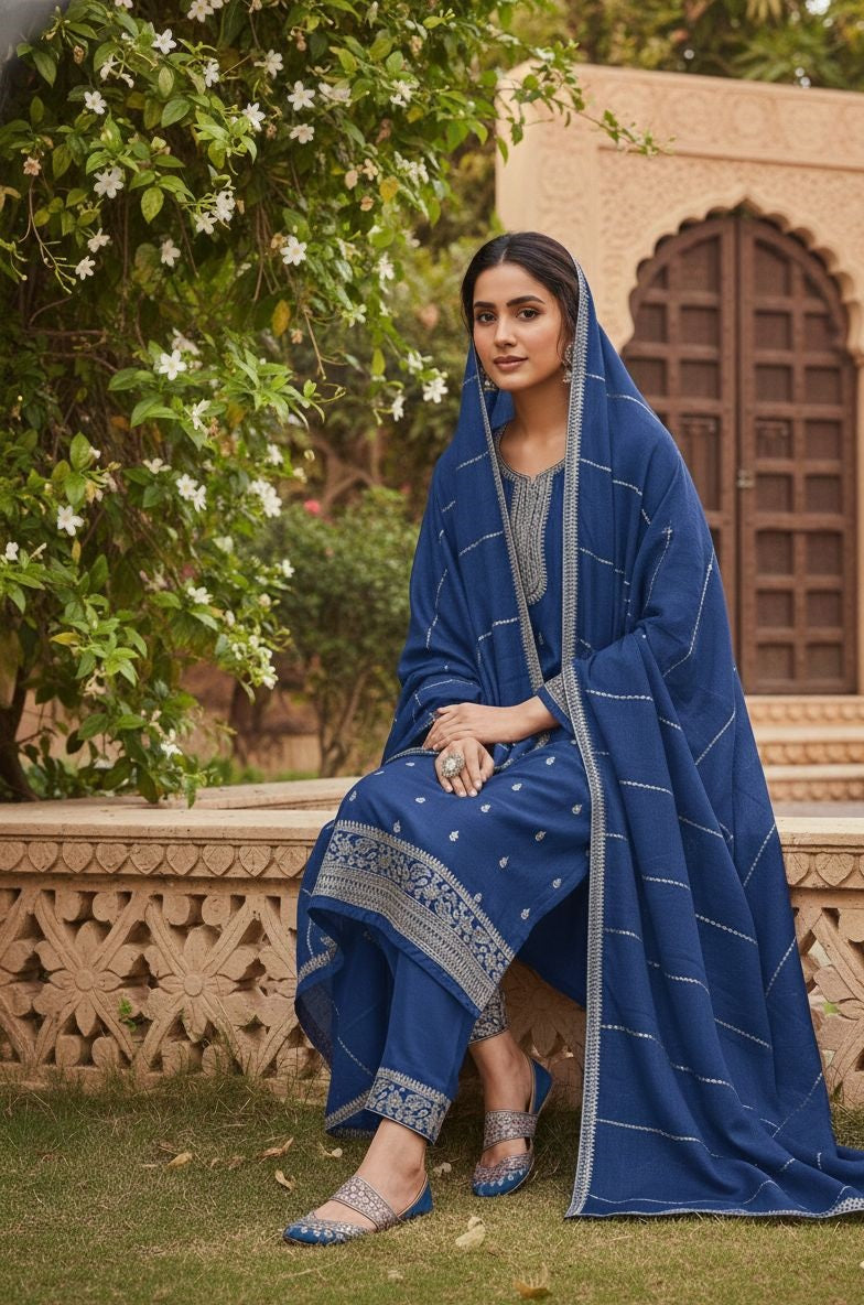 Indian Style Embroidered D.No 1119